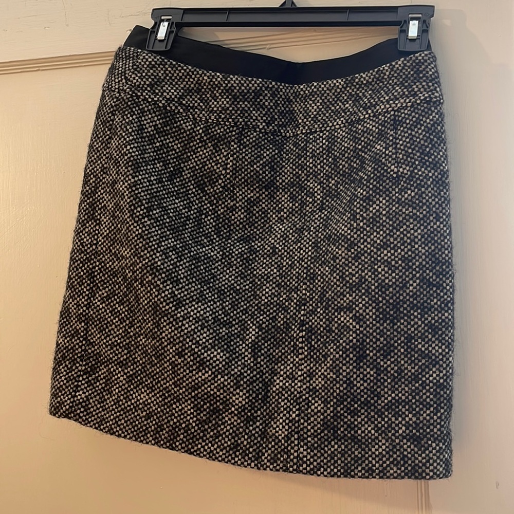 TWEED WOOL SKIRT 00
